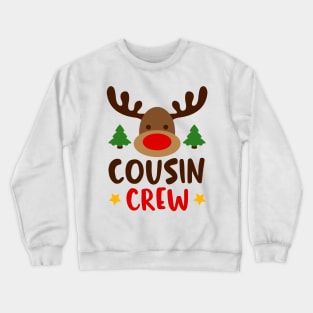 Cousin Crew Christmas Team Crewneck Sweatshirt